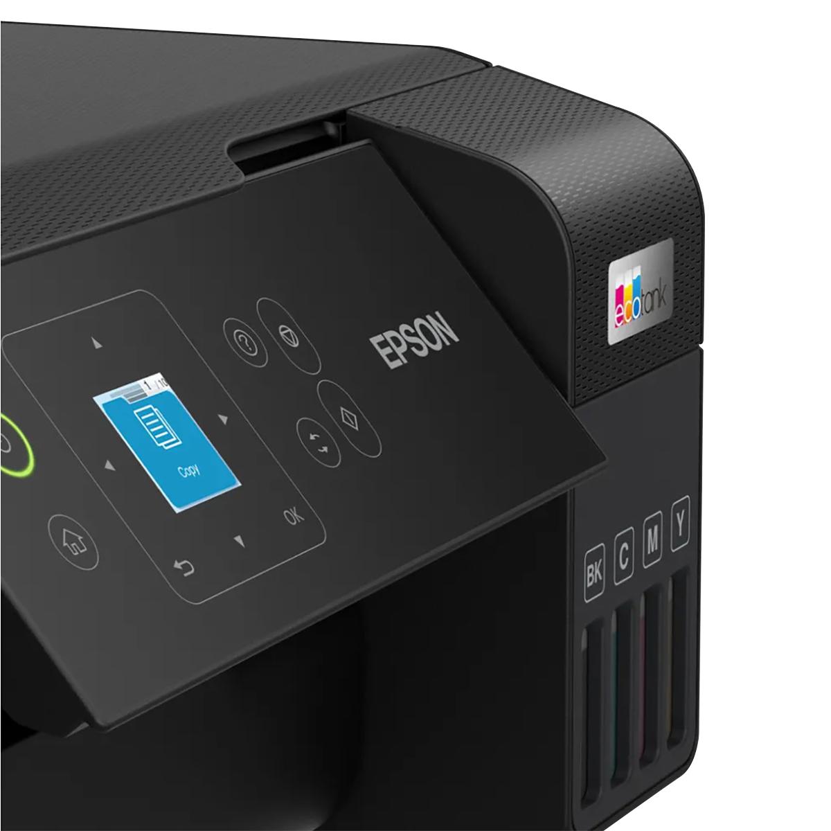 Impresora Multifuncional Epson Ecotank L3560 Wifi Usb Color Negro
